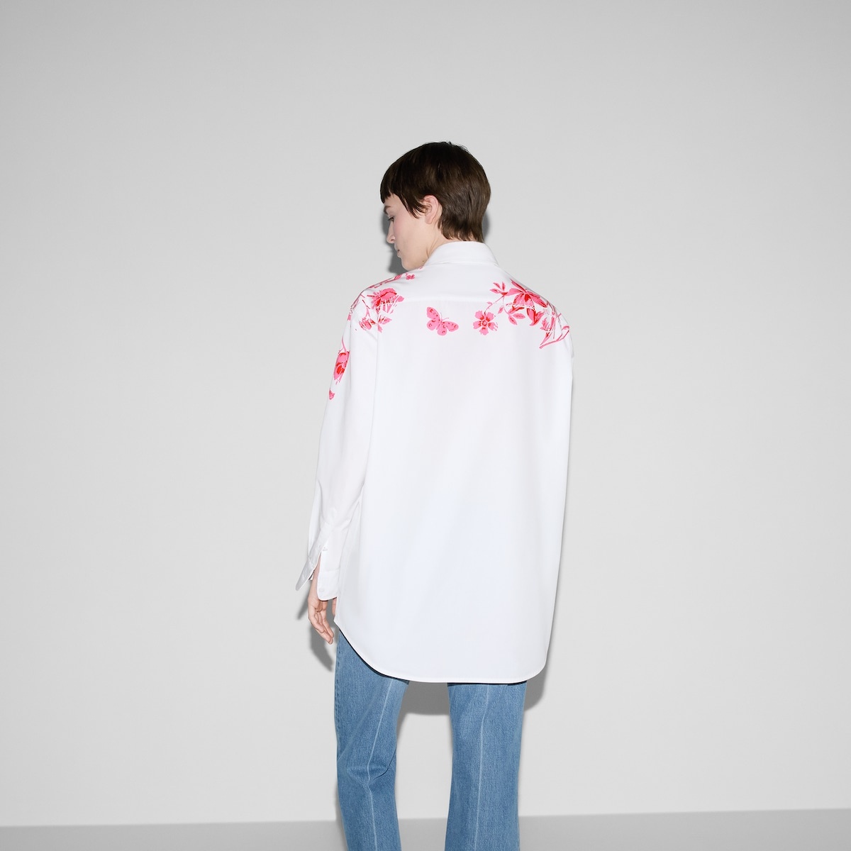 Cotton poplin shirt - 4