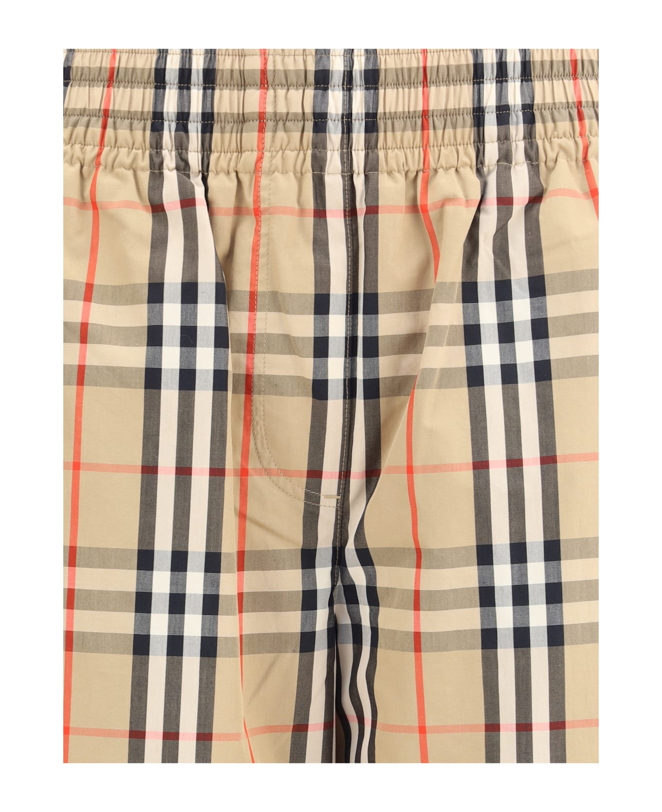 Check Cotton Pants - 3