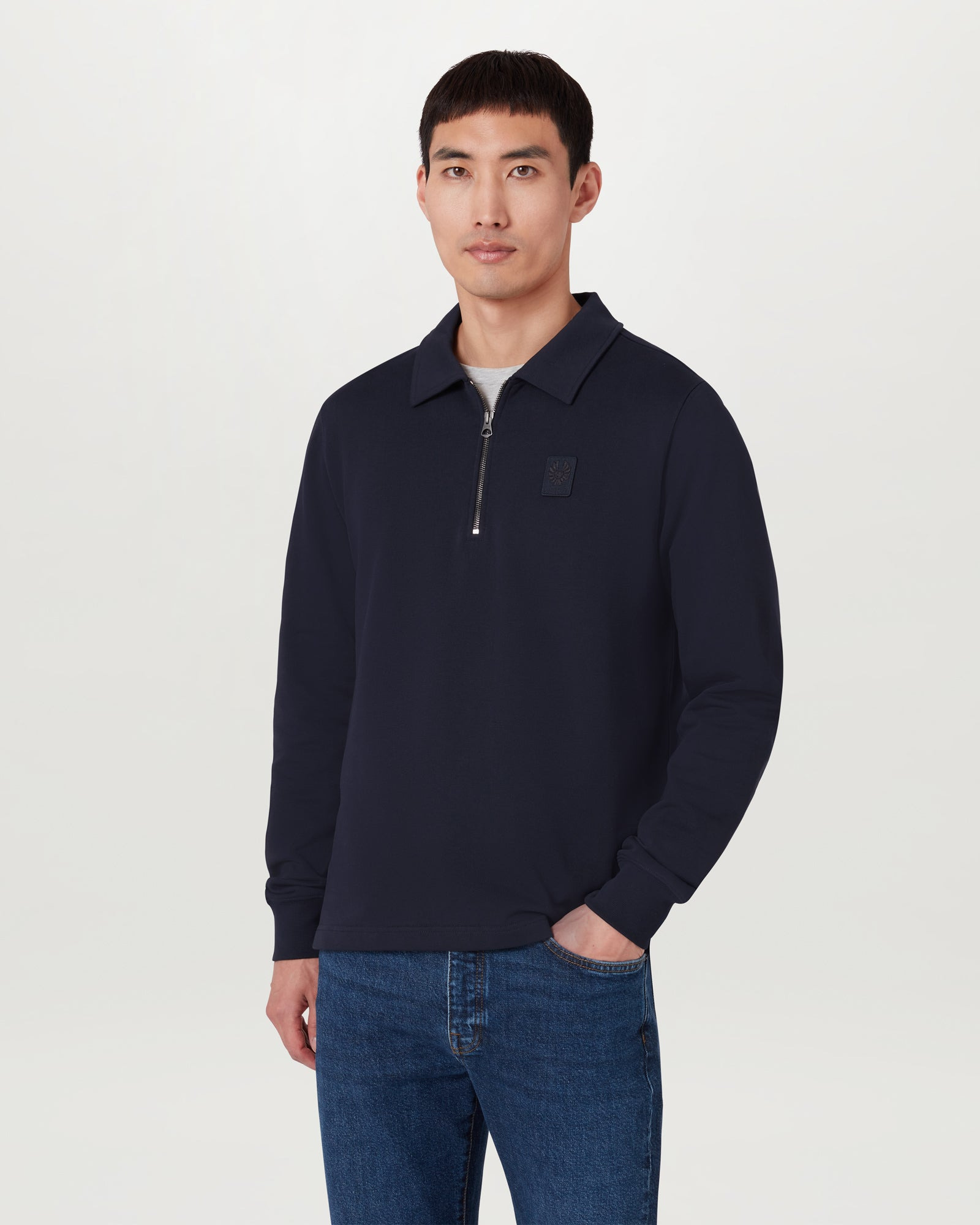 CURATOR COLLARED SWEATSHIRT - 4