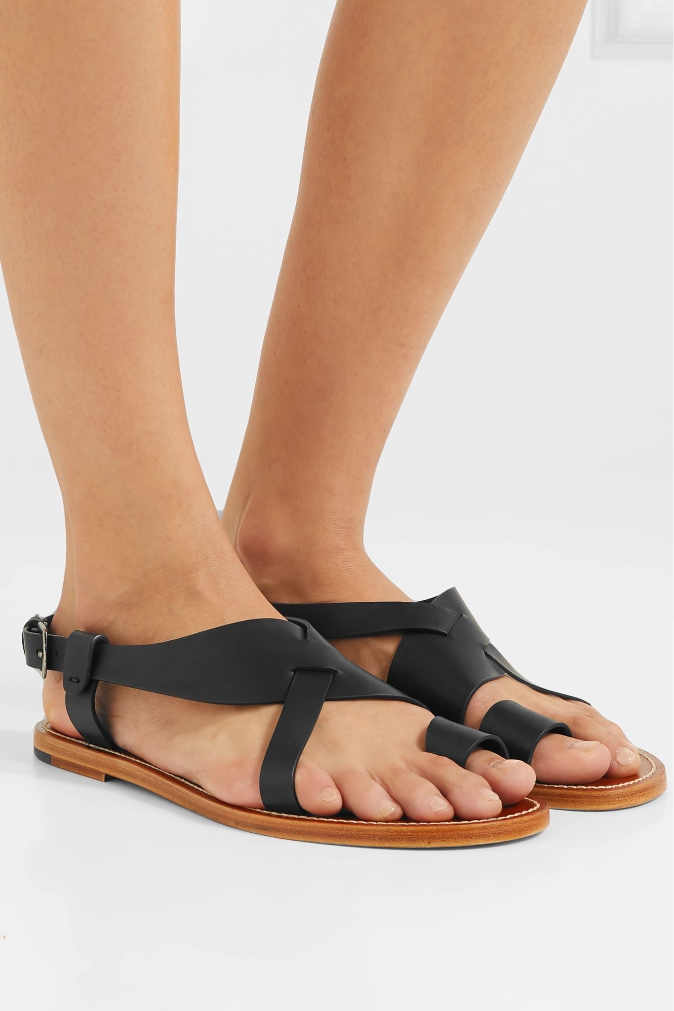 Woven leather sandals - 2