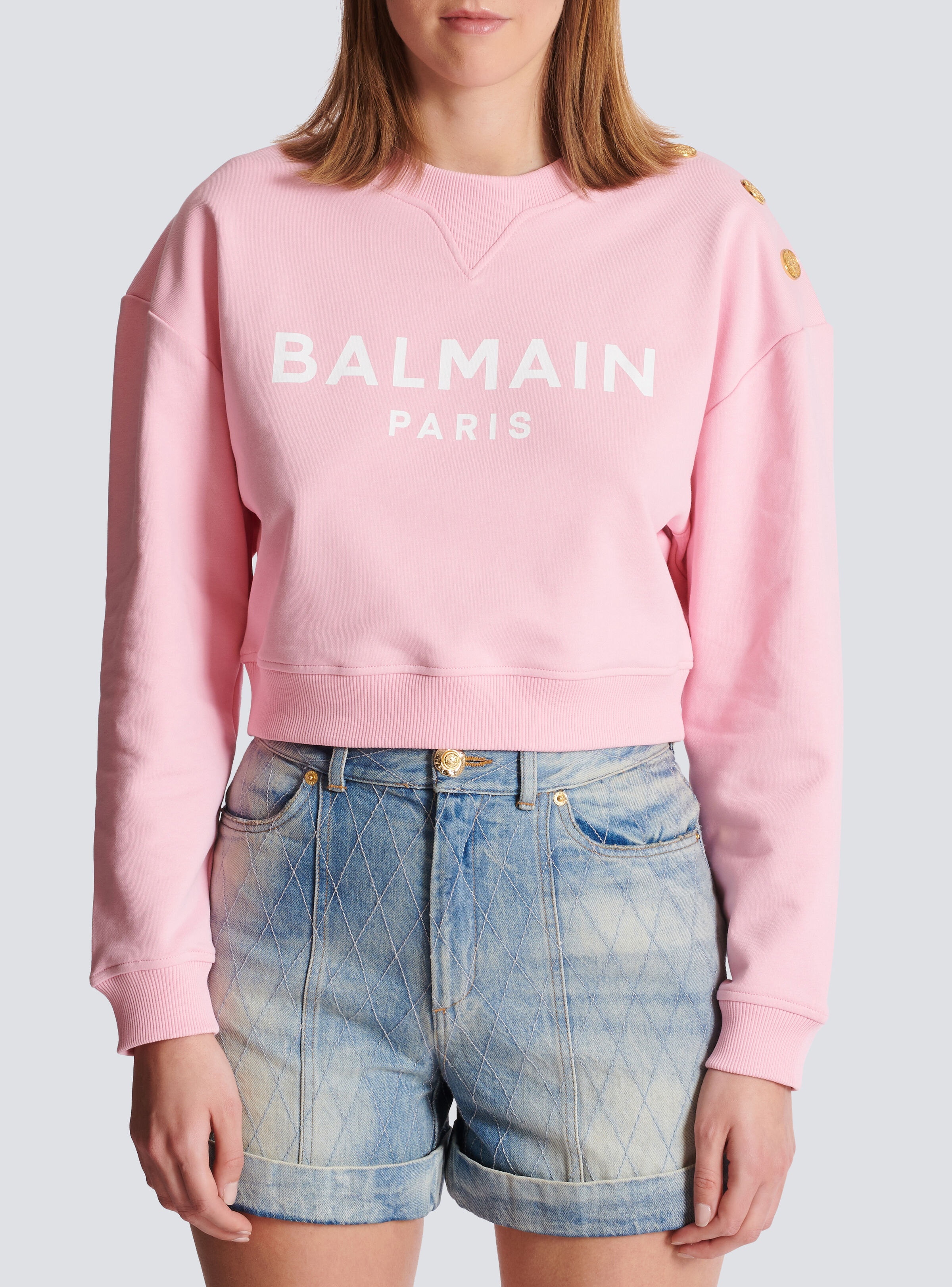 Printed Balmain Paris sweatshirt - 5