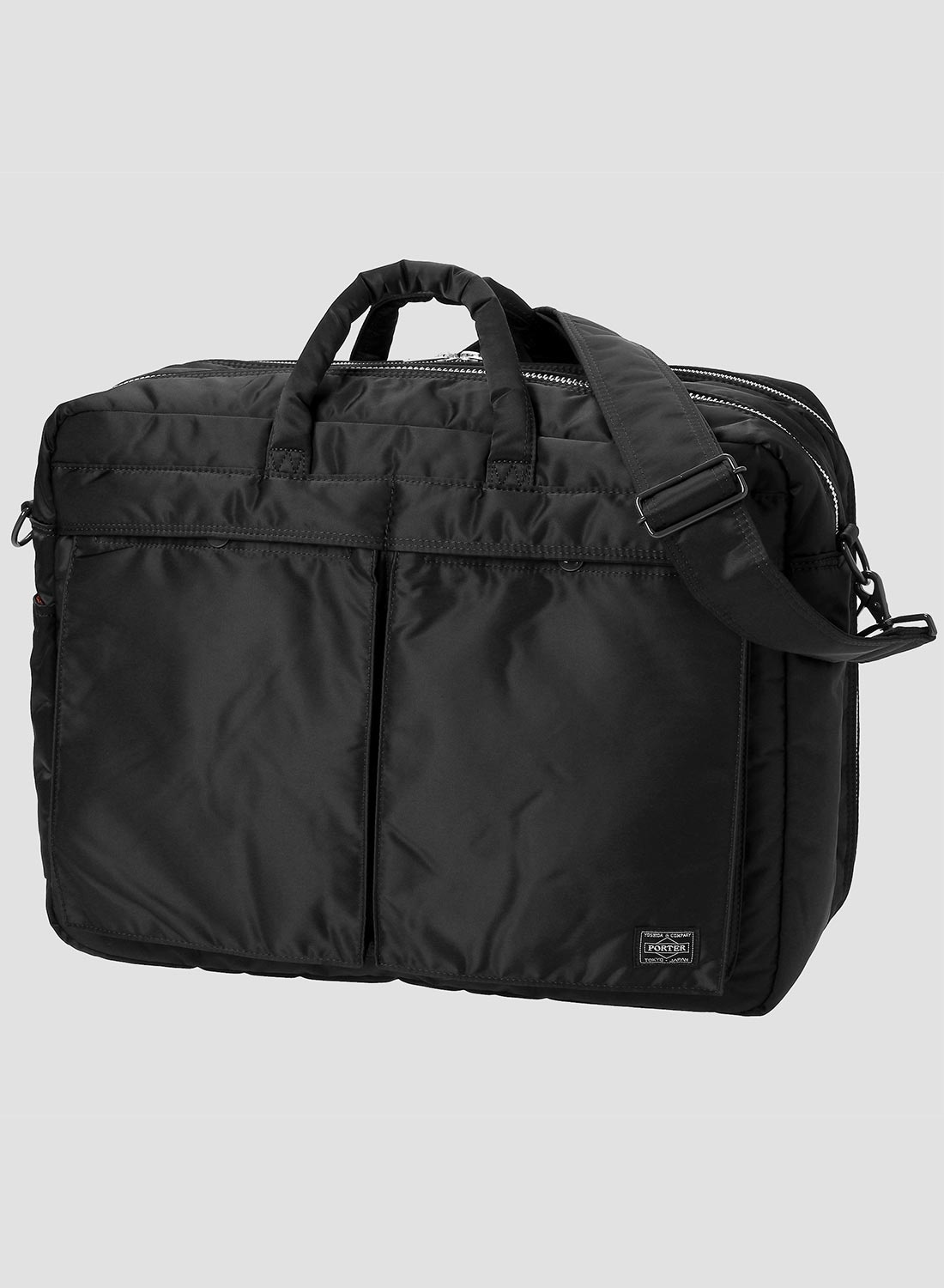 Porter-Yoshida & Co Tanker 2Way Overnight Briefcase in Black - 1