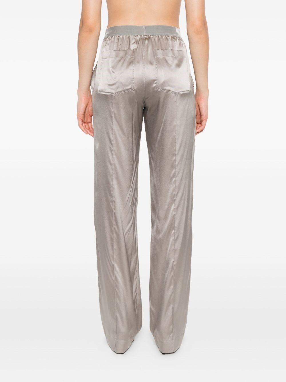 Silk pajama pants - 4