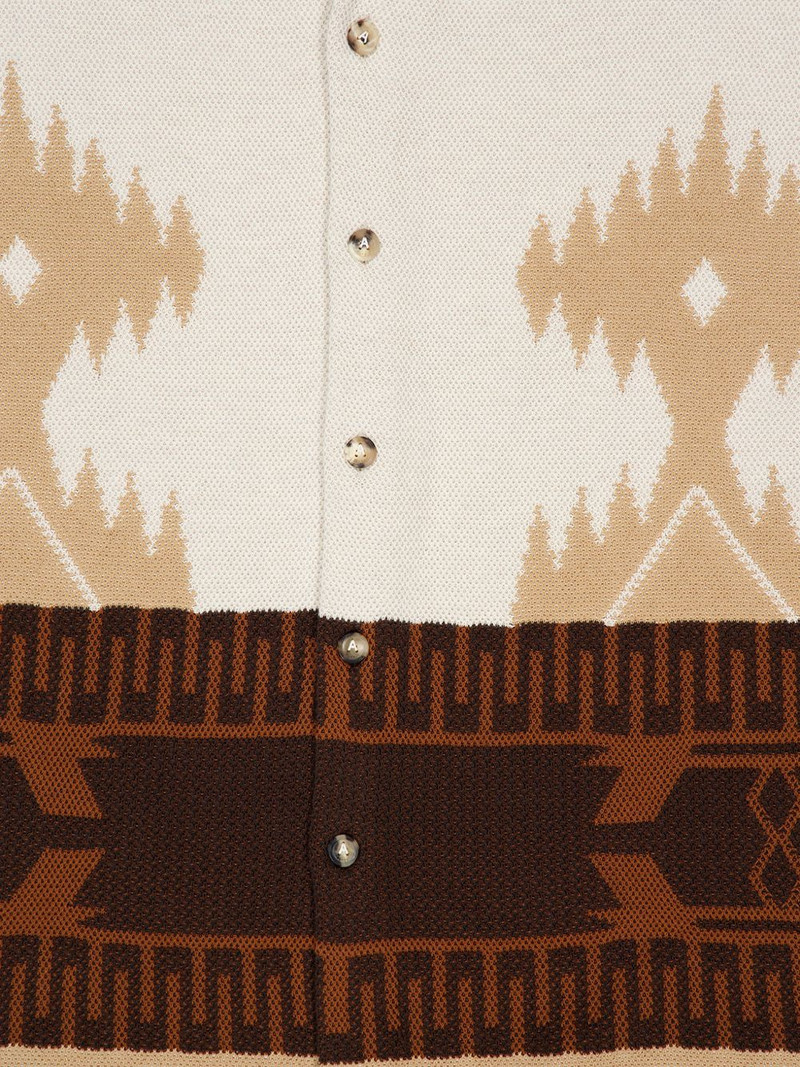 patterned piqué shirt 3