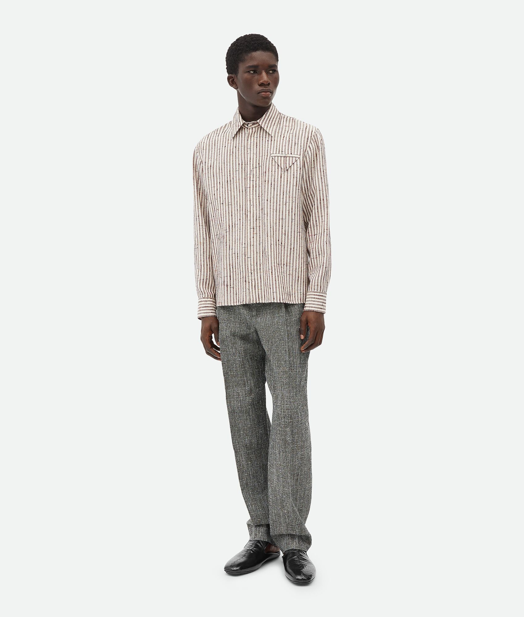 Knotted Viscose Silk Shirt - 2