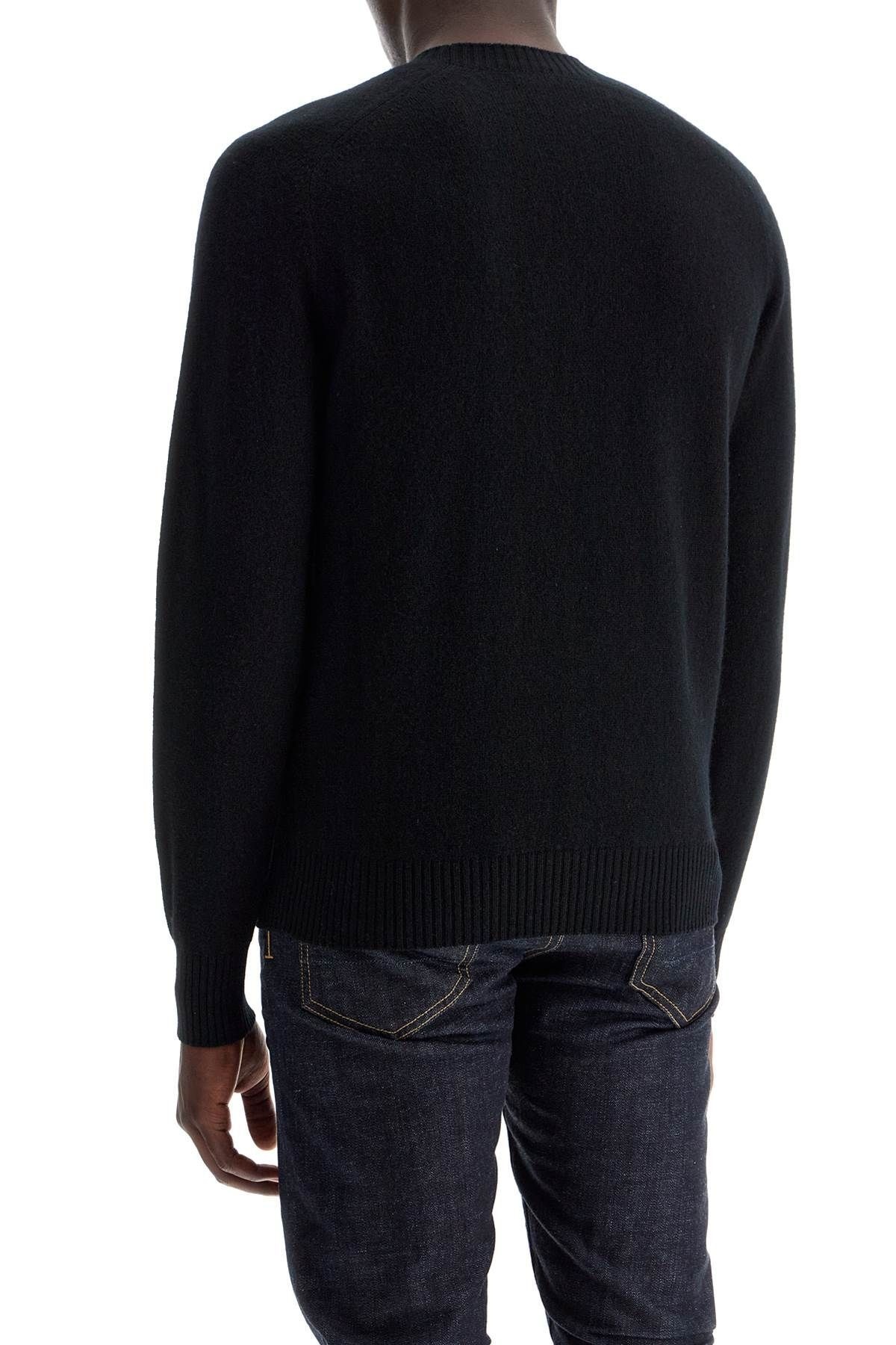 CREWNECK WOOL AND CASHMERE PUL - 4