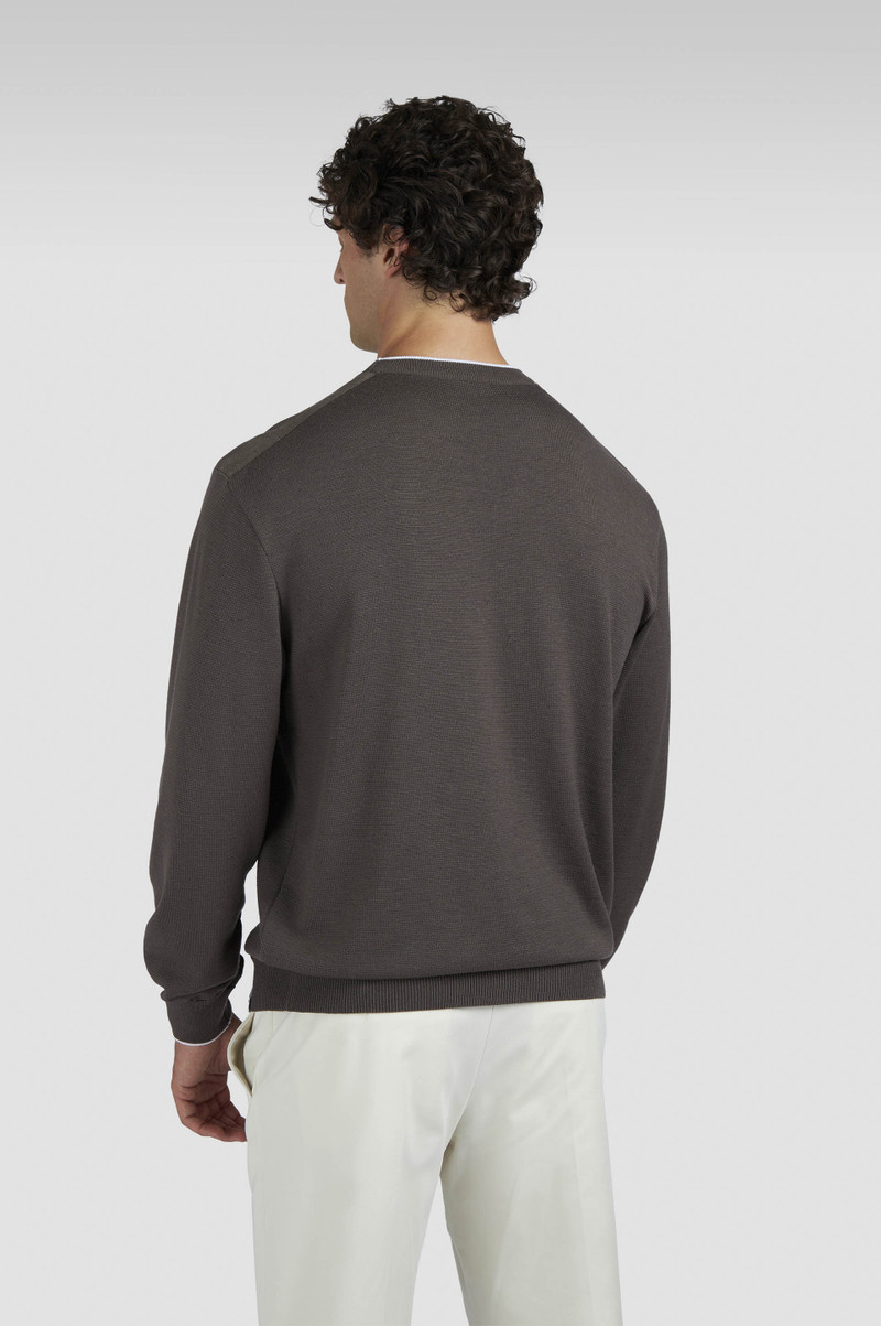 MERINO EXTRAFINE CREWNECK SWEATER 3