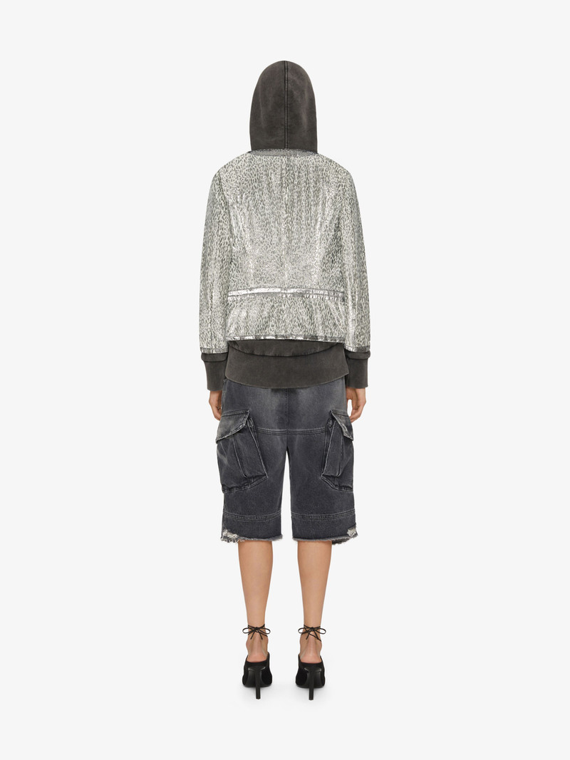 JACKET IN VELVET JACQUARD 4