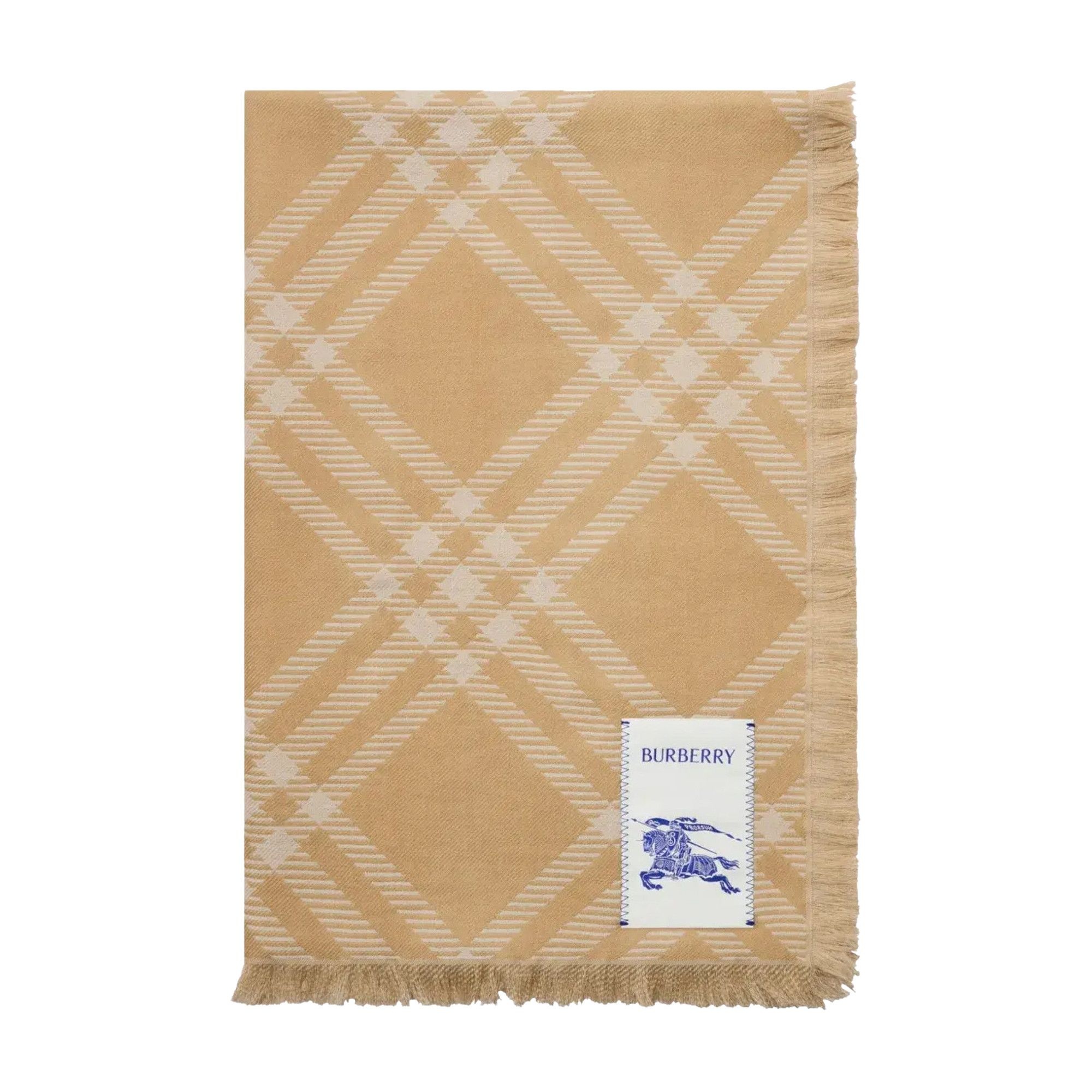Burberry Check Scarf 'Sand/Ecru' - 2