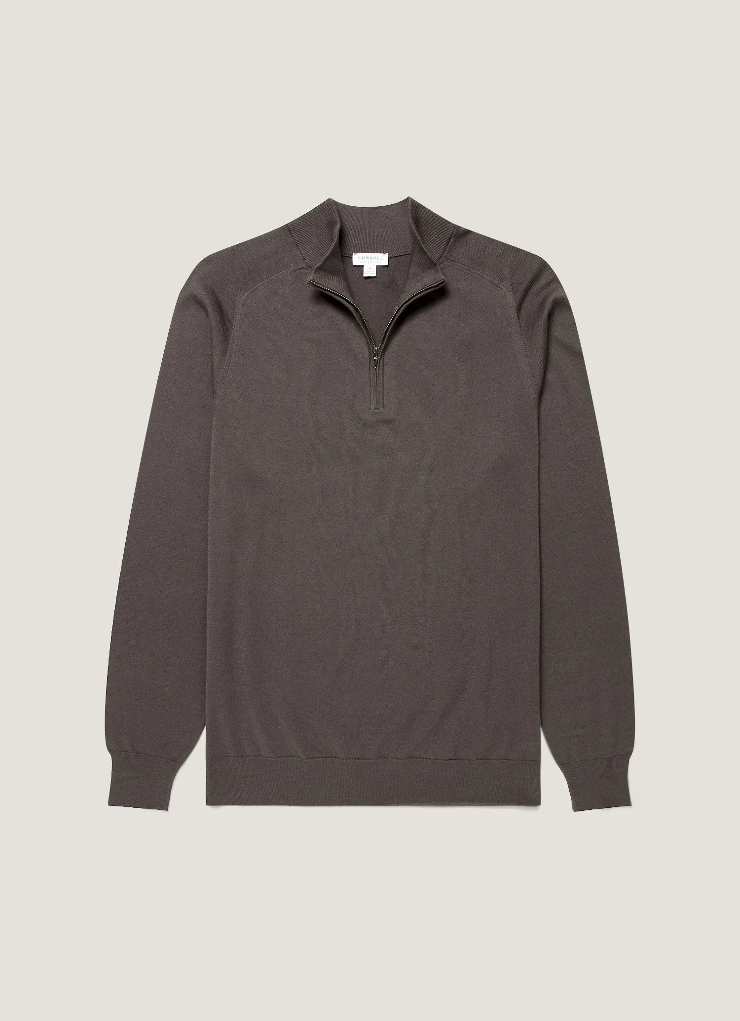 Sea Island Cashmere Half Zip - 1