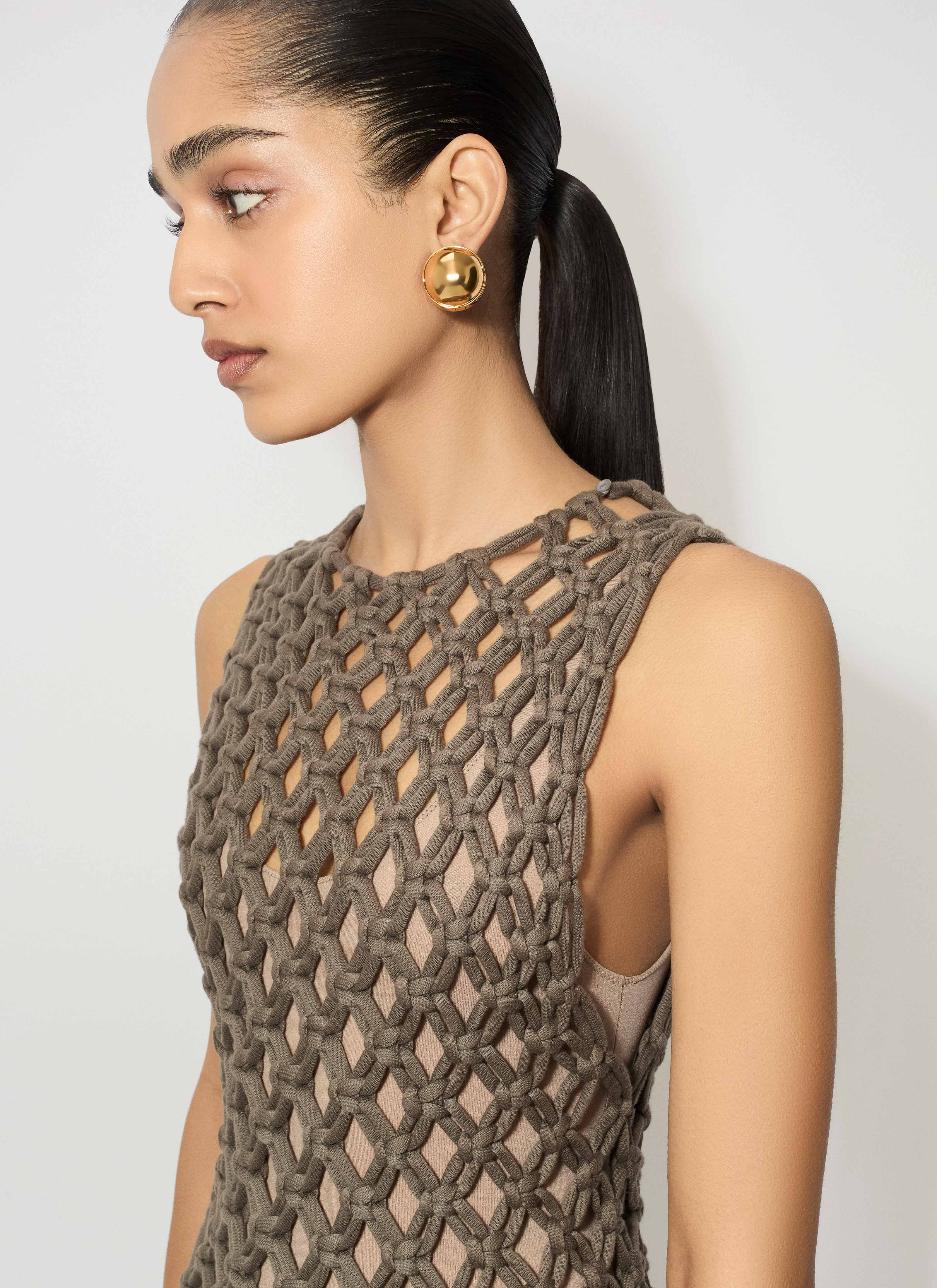 HAND KNOTTED DRESS - 6
