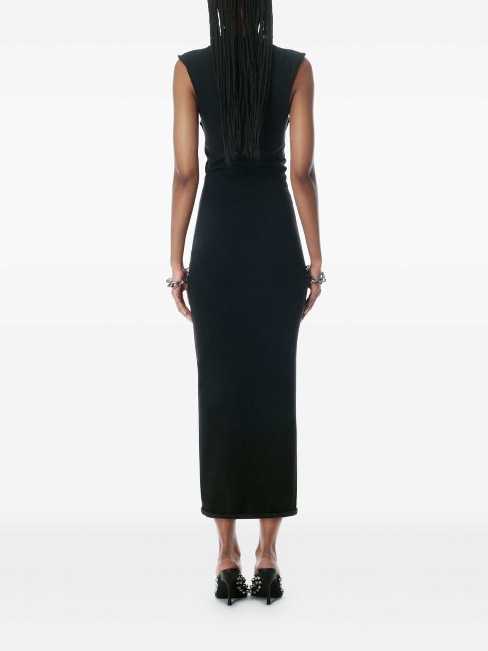 knotted midi dress - 3