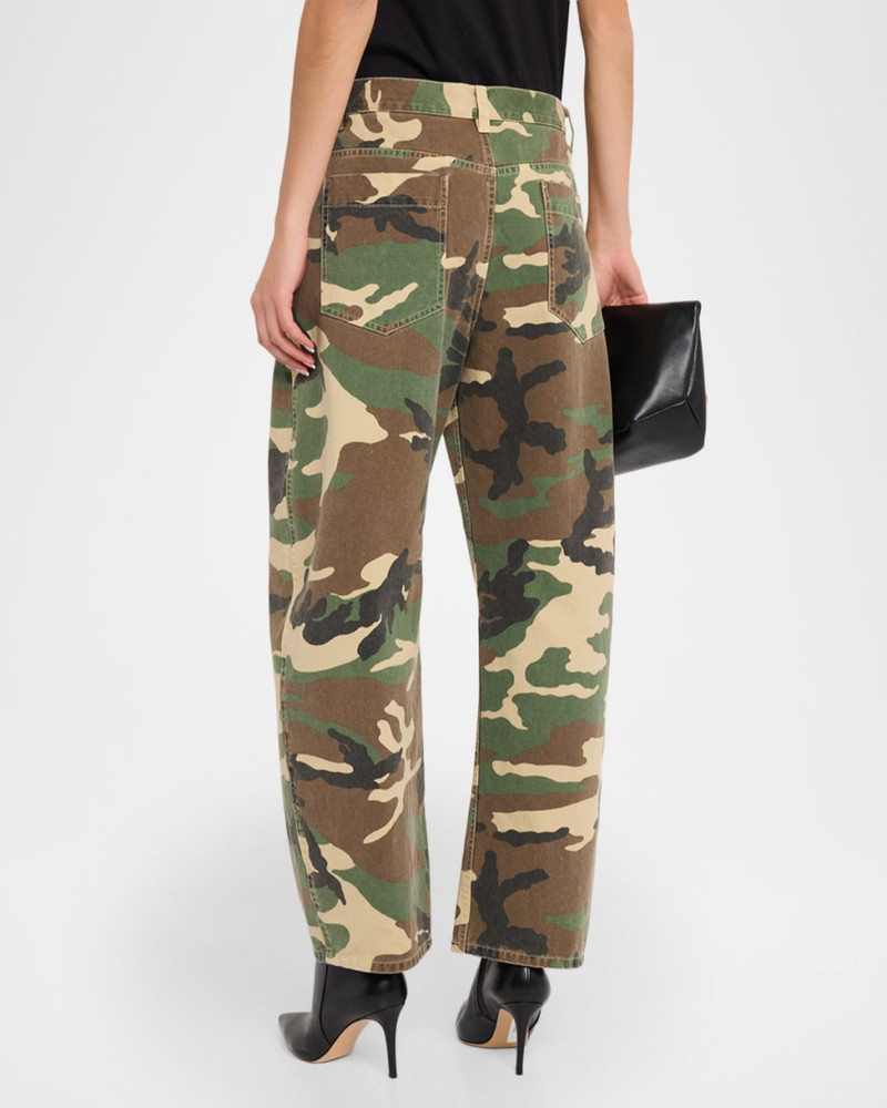 Tribeca Camo Barrel-Leg Pants 3