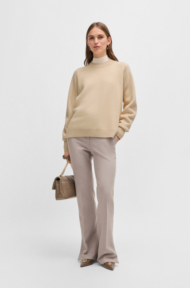 BOSS KNITTED SWEATER IN WOOL AND CASHMERE outlook