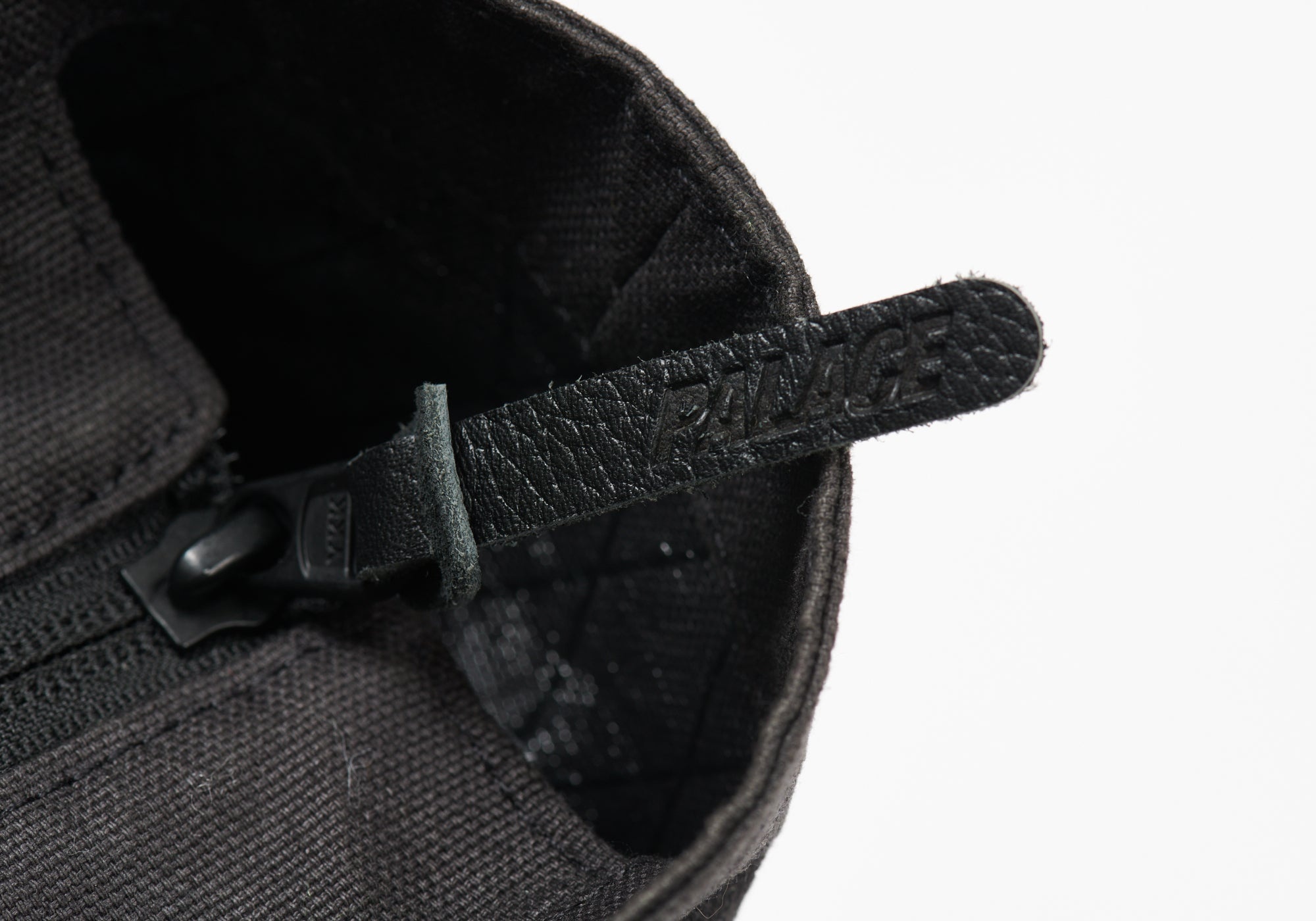 PALACE PALACE X-PAC COTTON CANVAS SHOPPER BAG BLACK | REVERSIBLE