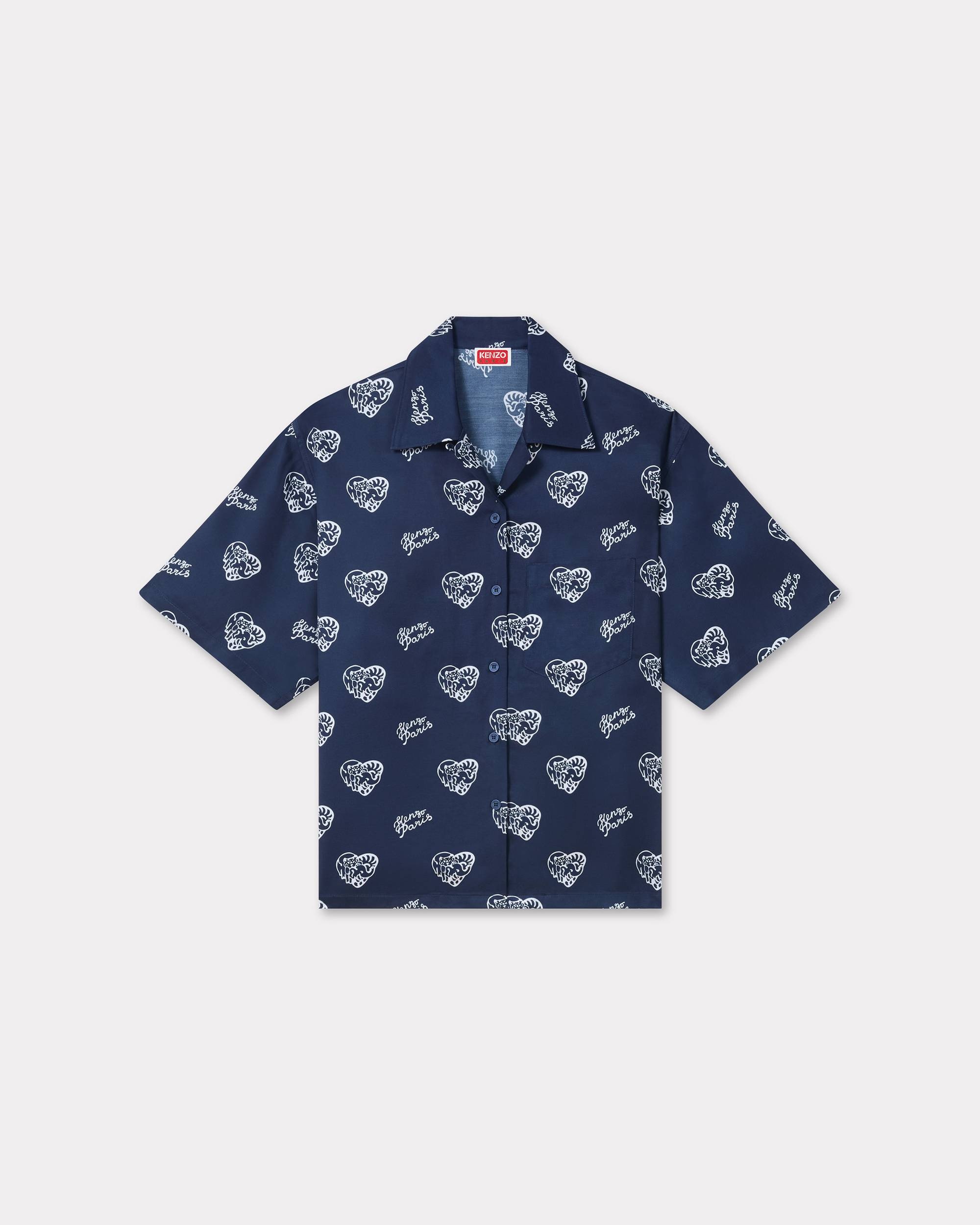 'KENZO Jungle Heart' hawaiian shirt - 1