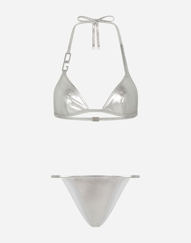 Triangle bikini with DG logo - 1