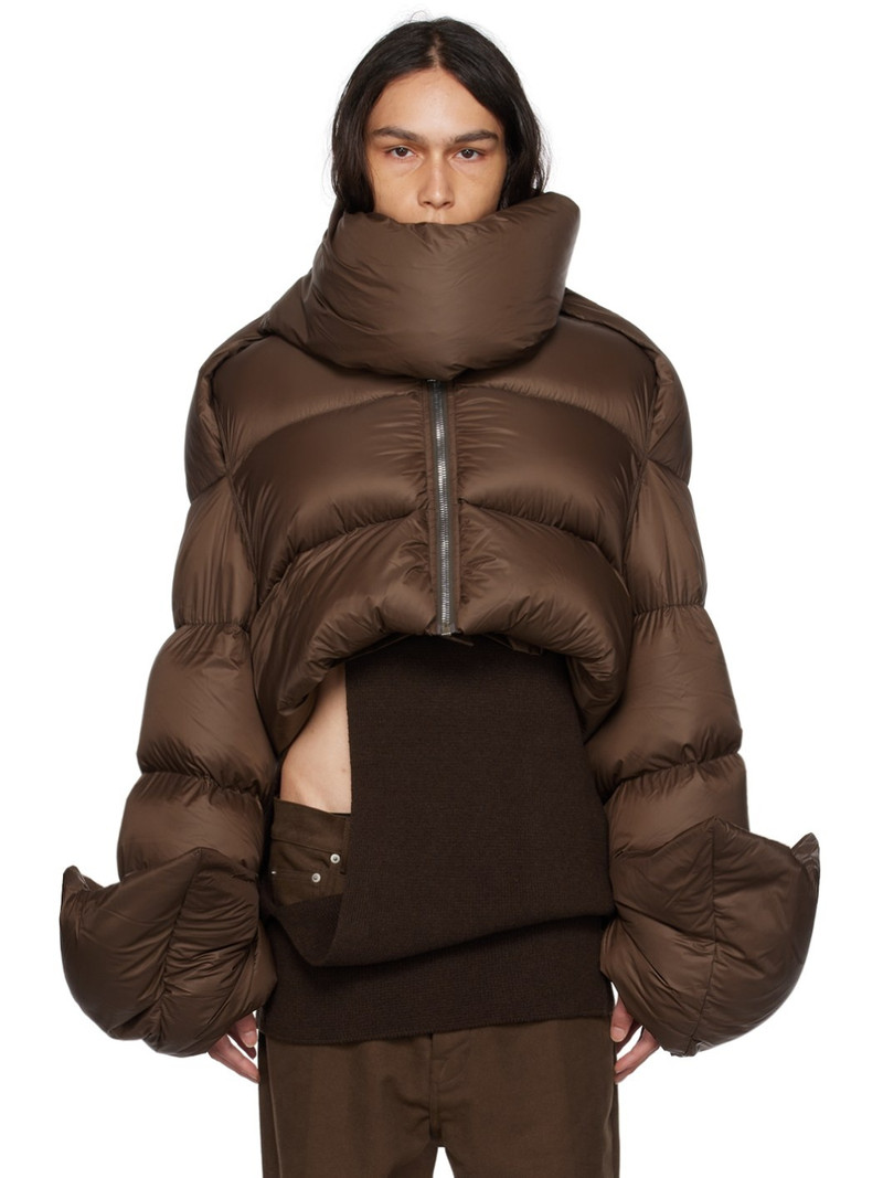 Brown Babel Mountain Down Jacket 1