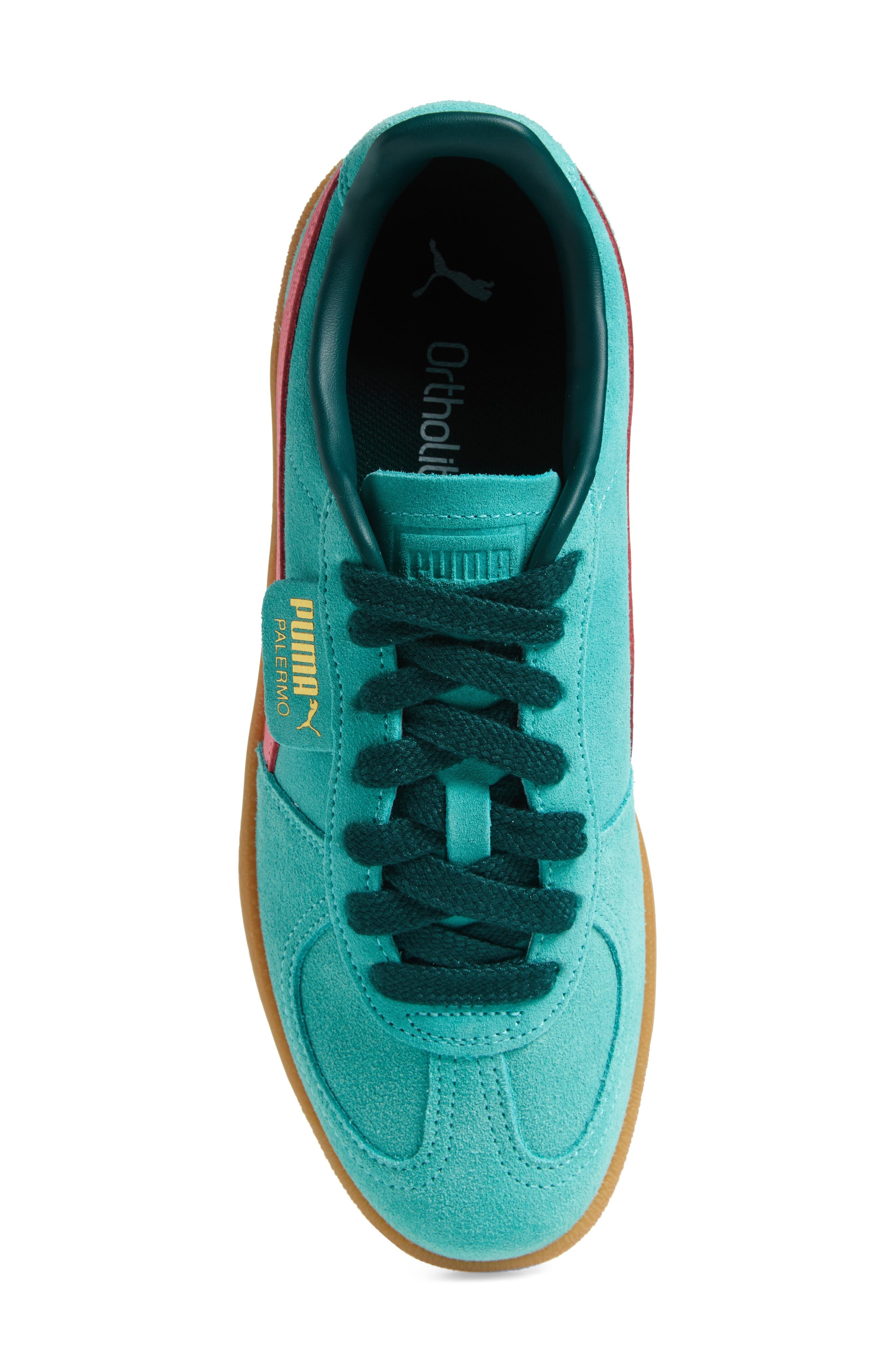PUMA Palermo Sneaker in Aquatic-Dark Myrtle at Nordstrom - 5