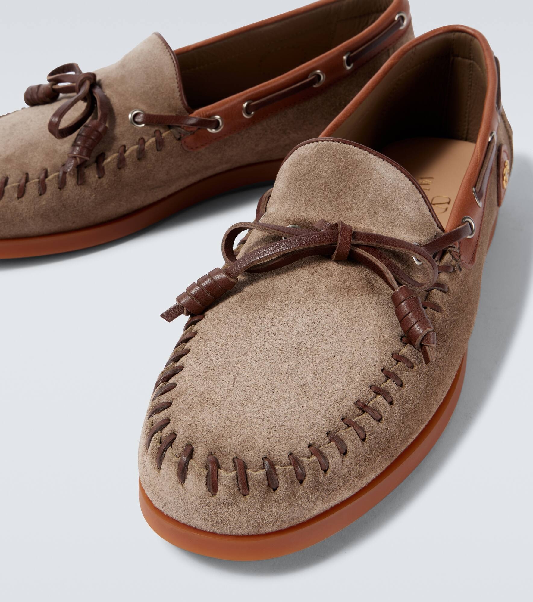 Palm Avenue suede boat shoes - 3