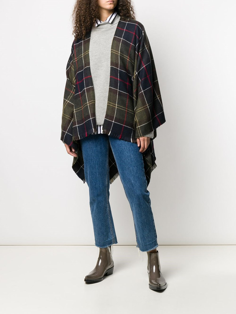 Barbour Scottish wool poncho outlook