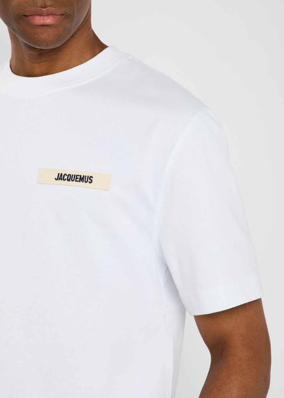 Jacquemus Le T-shirt Gros Grain Cotton T-shirt - 5