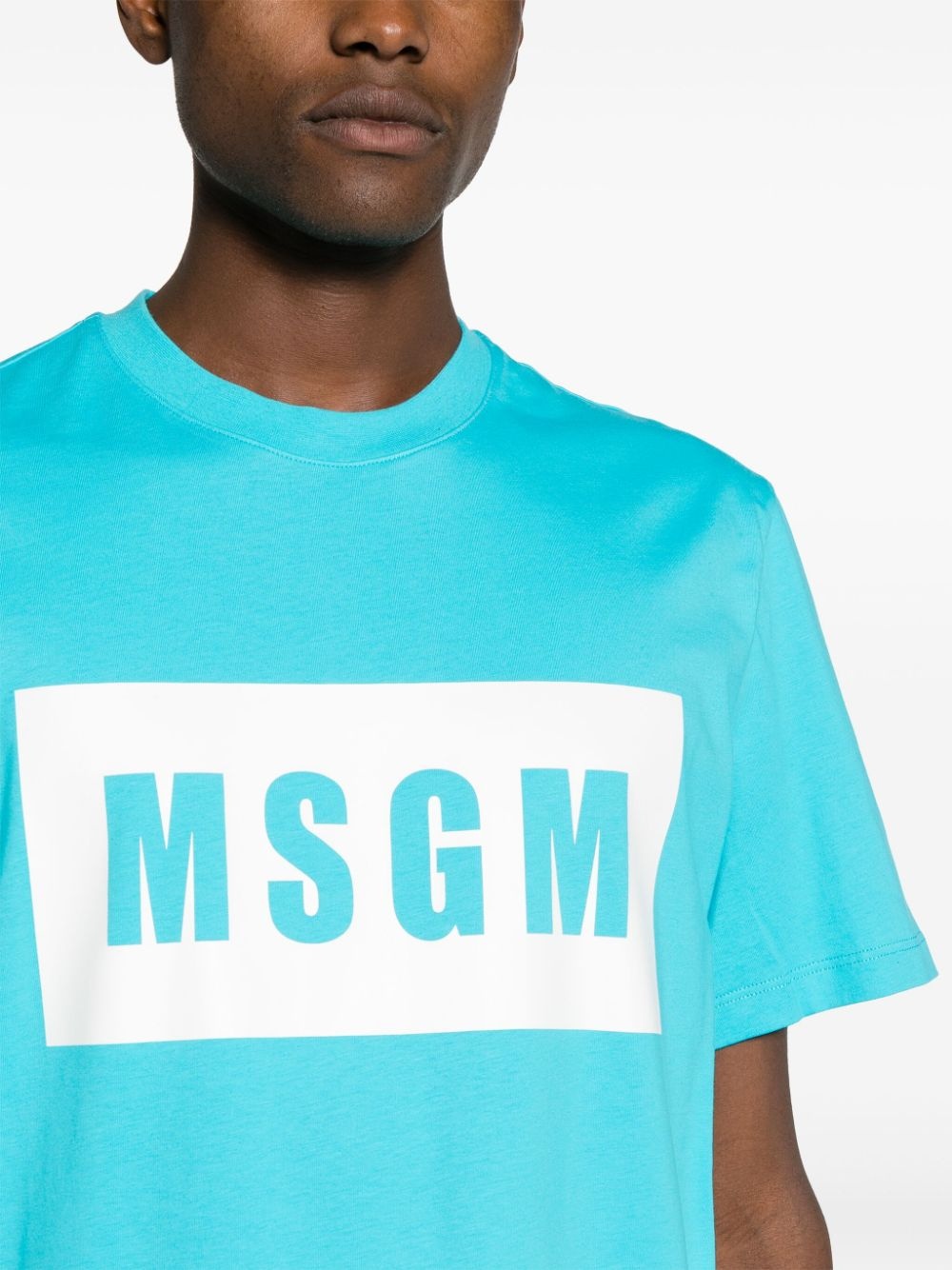 logo-print cotton T-shirt - 5