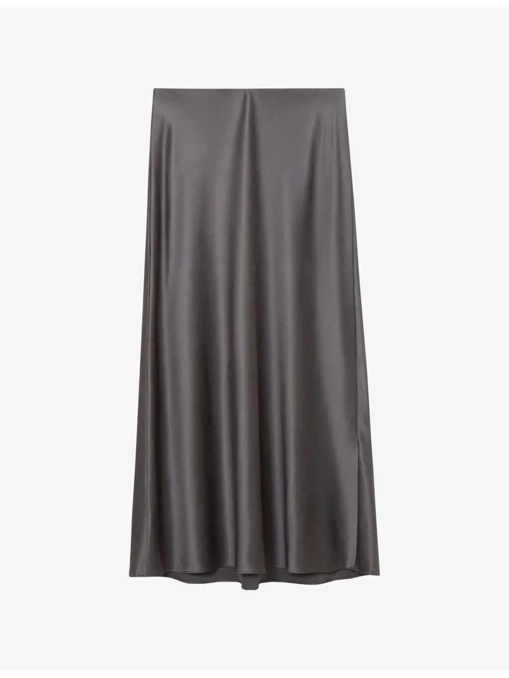 Sofia Regular-Fit Silk Midi Skirt - 1