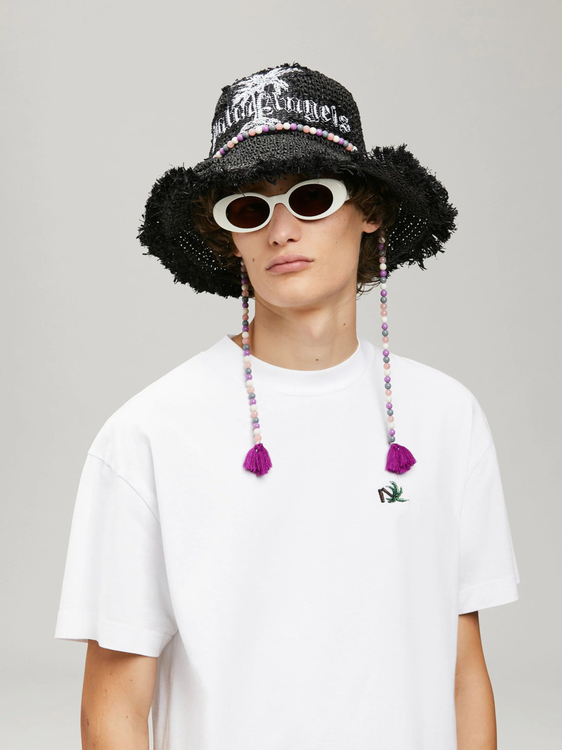 Palm Angels RAFIA HAT outlook