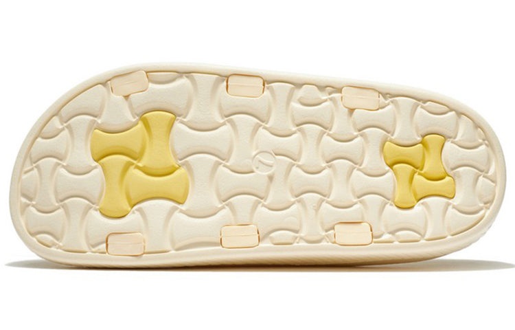 (WMNS) Li-Ning Clap Slippers 'Yellow Creamy White' AGAS004-4 - 7