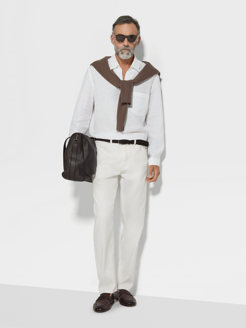 ZEGNA OASI LINO POLO SHIRT outlook