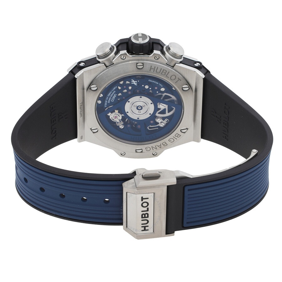 Hublot Big Bang Unico Titanium Blue Chronograph Automatic Men's Watch 441.NL.5171.RX - 3