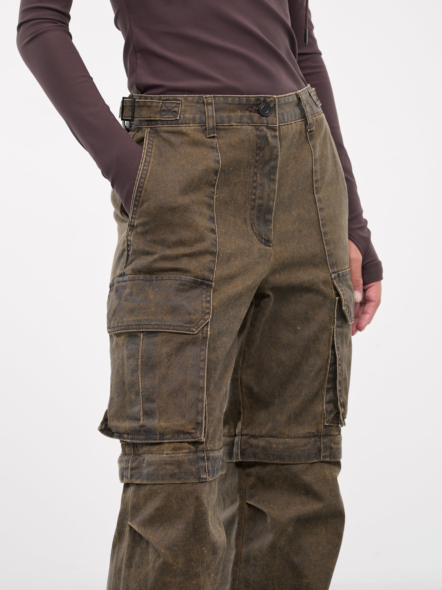 Cargo Denim Jeans - 5