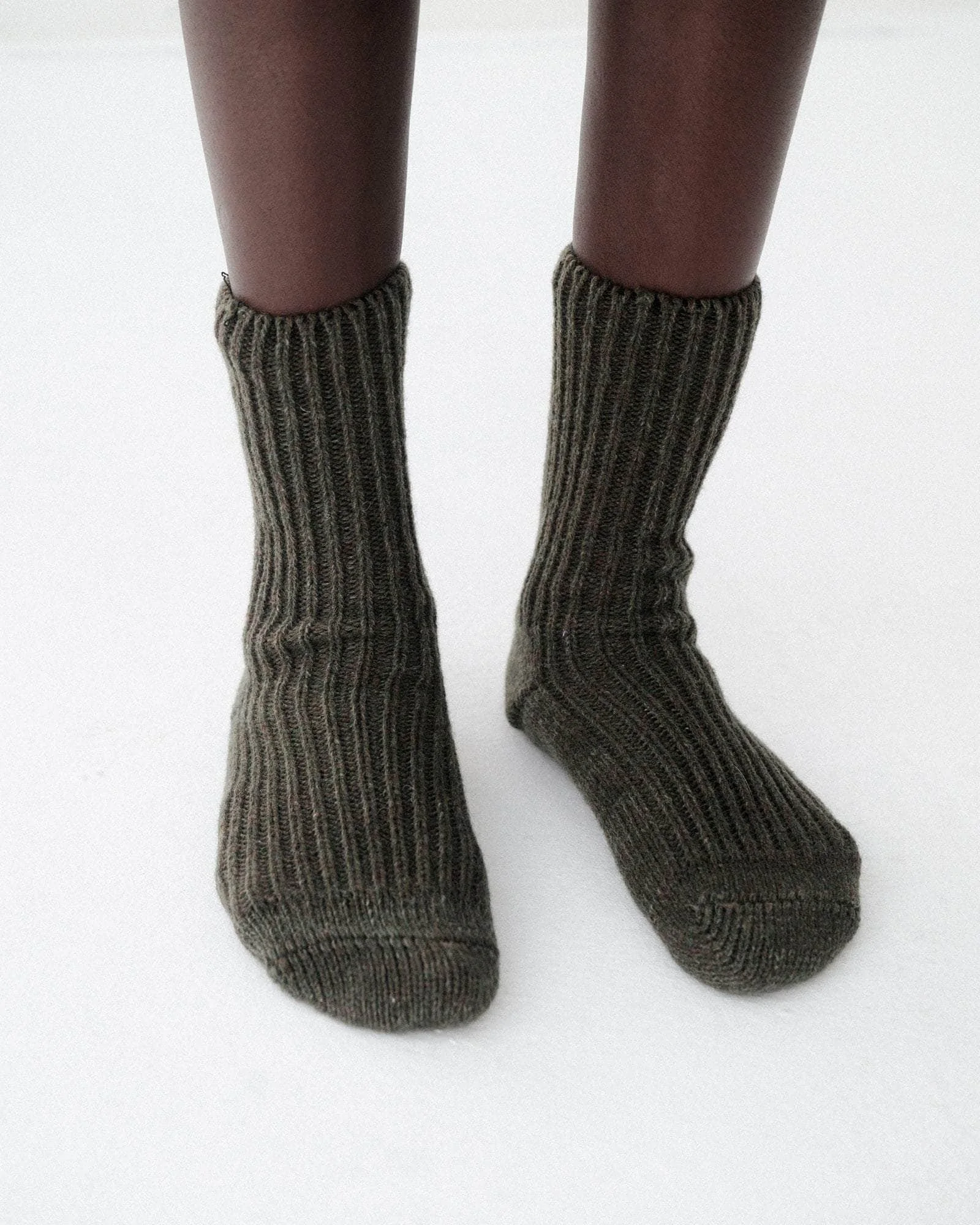 Mea Socks - Recycled Wool Rib - 1