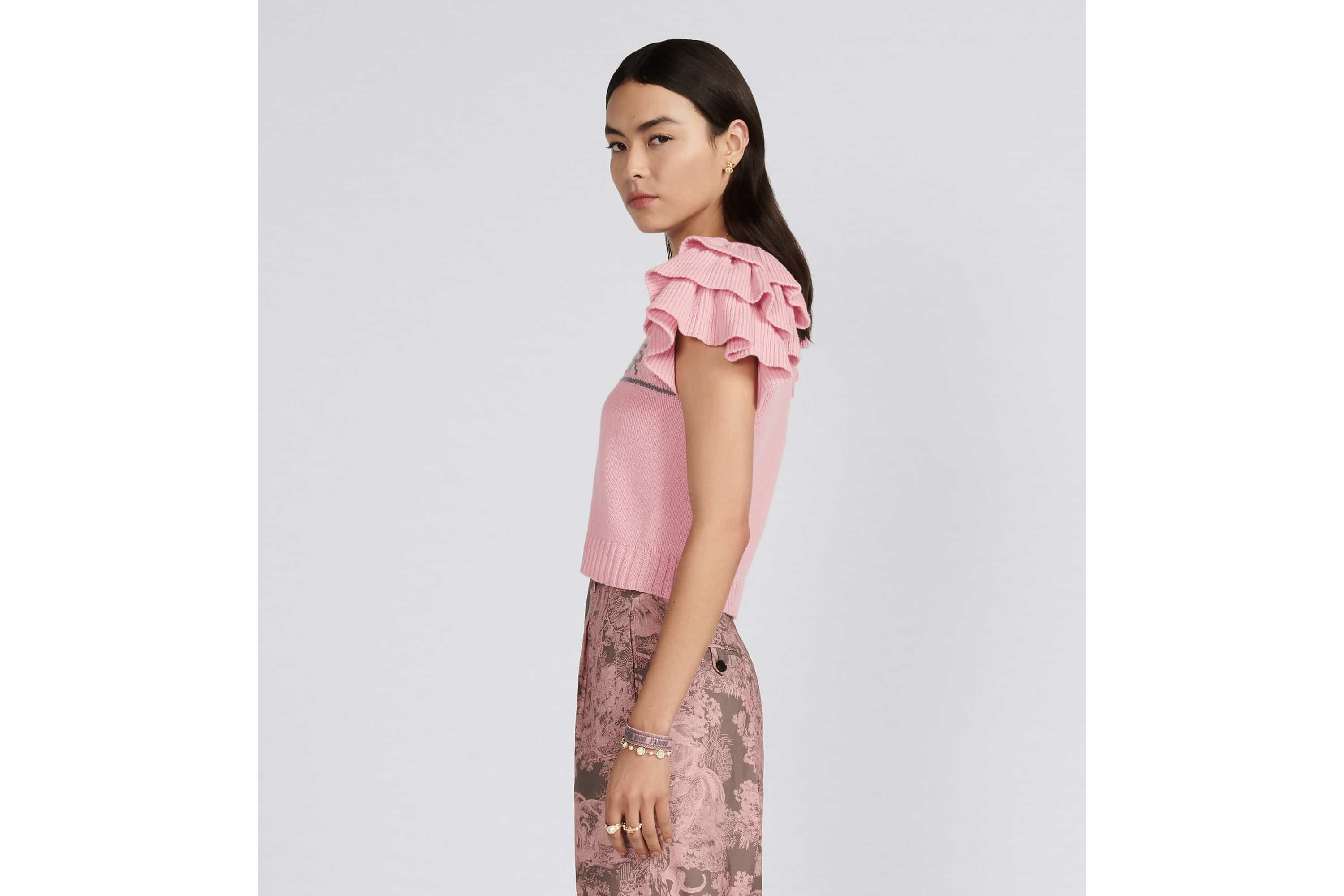 Dioriviera Ruffled Sweater - 5