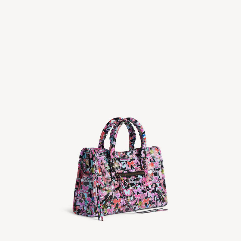 BALENCIAGA Women's Le City Bag Small in Black/multicolor outlook