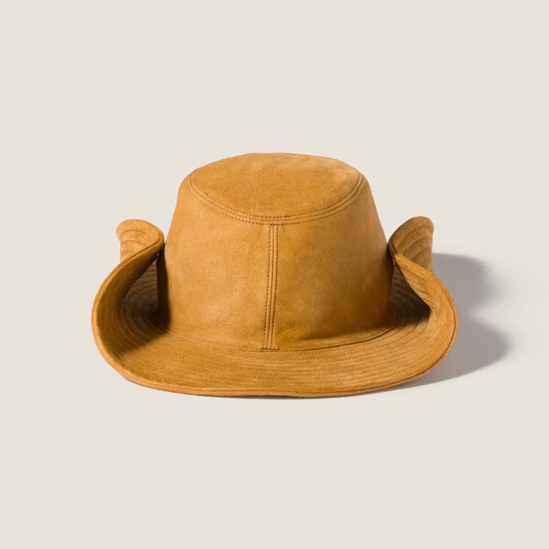 Miu Miu Suede cowboy hat outlook