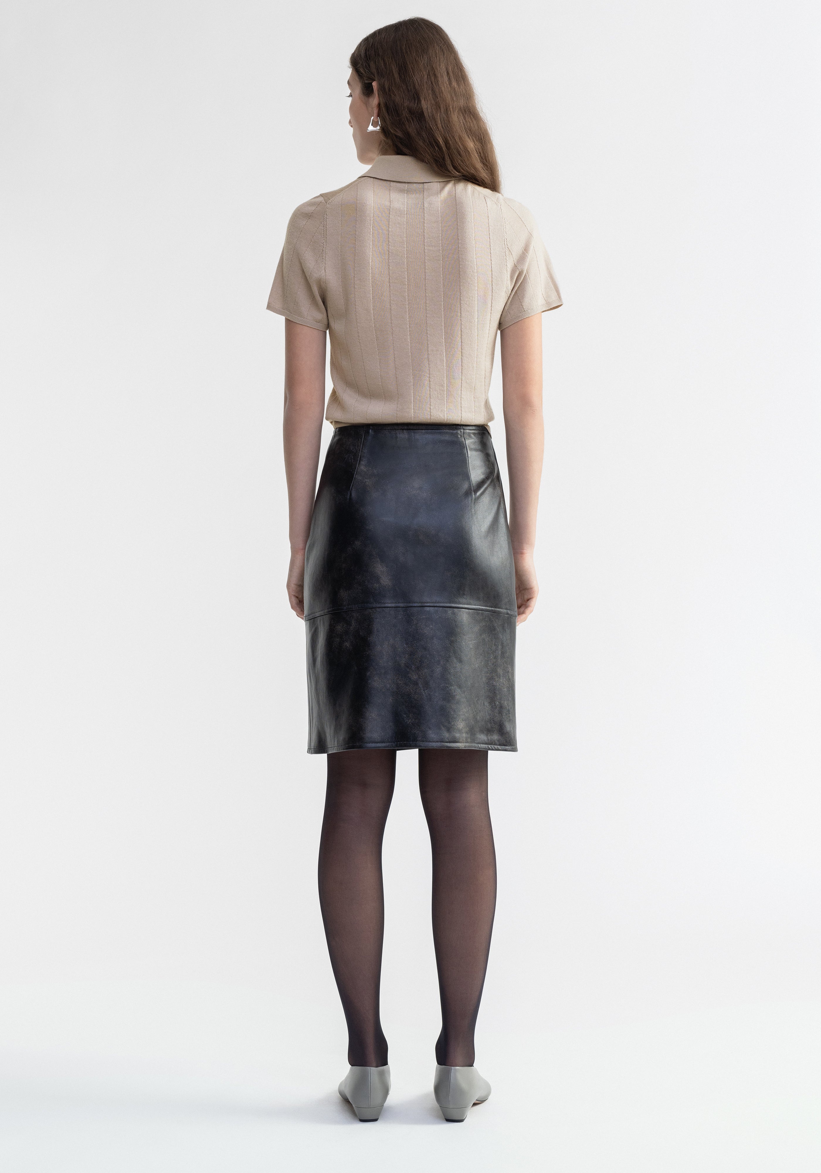 TOSCA
Extrafine merino wool polo - 4