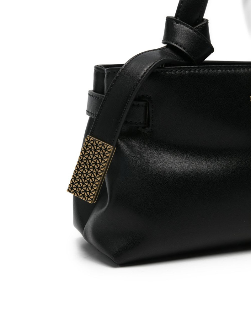 knot detail handle tote bag 4