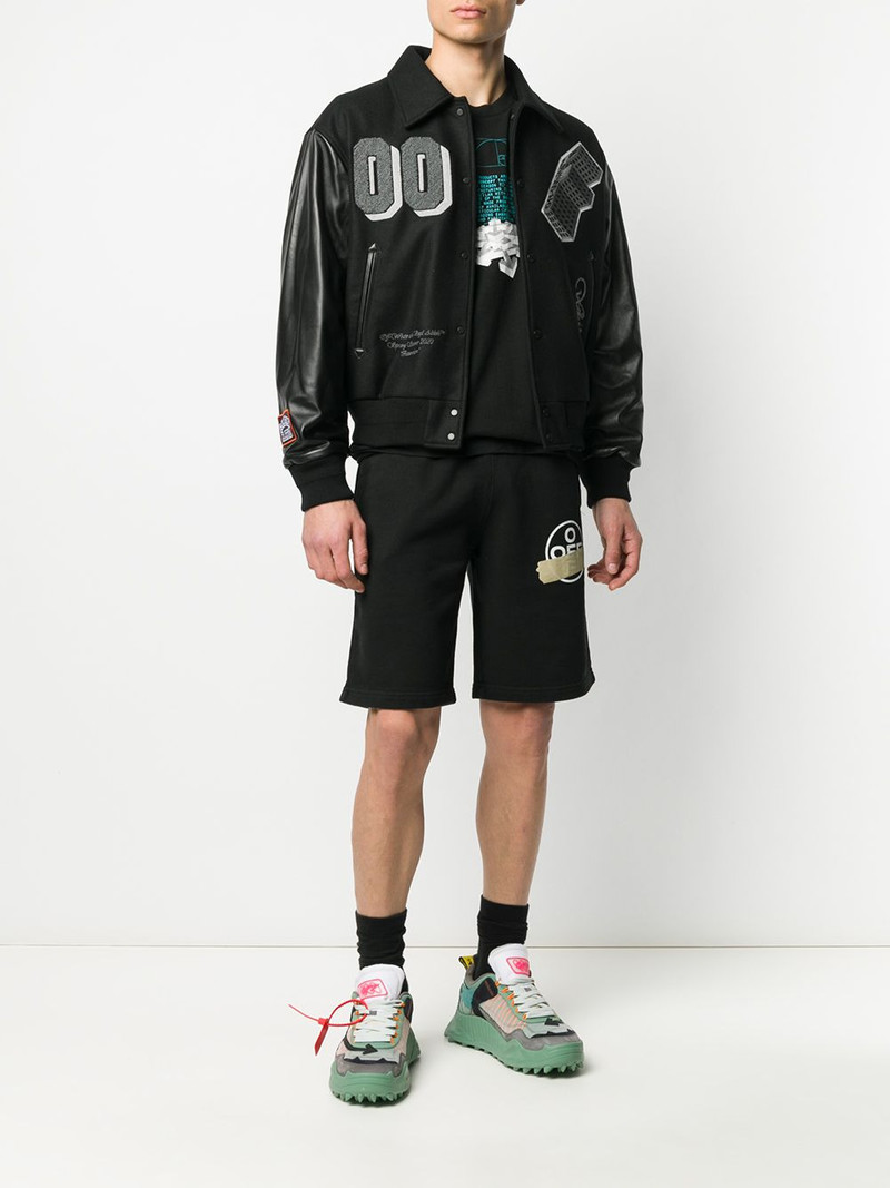 Off-White Off-White C/O Virgil Abloh Men'S Black Fibonacci Dripping Arrows Slim OMAA027R201850051001 outlook