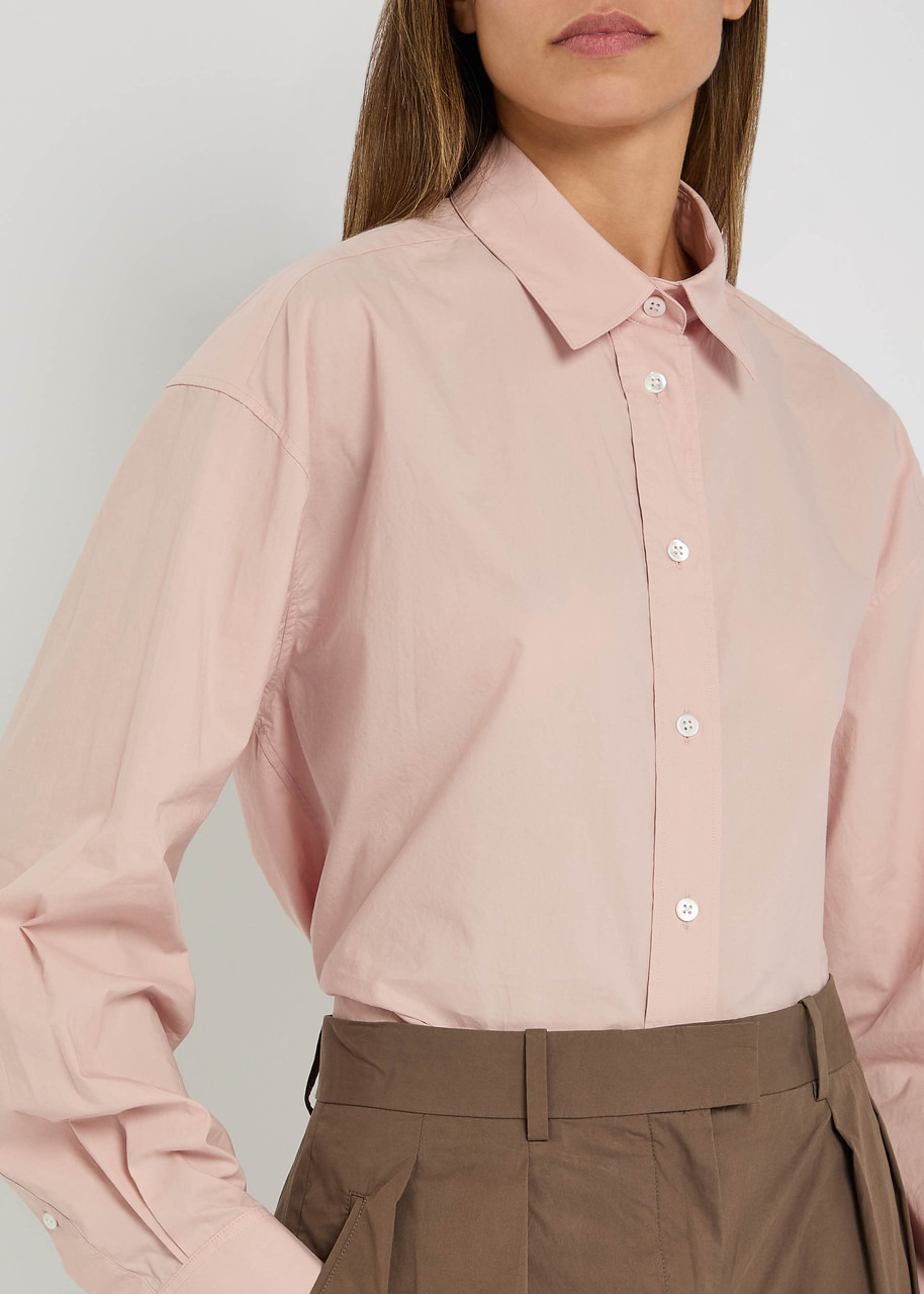 The Row Millerina Cotton-poplin Shirt - 5