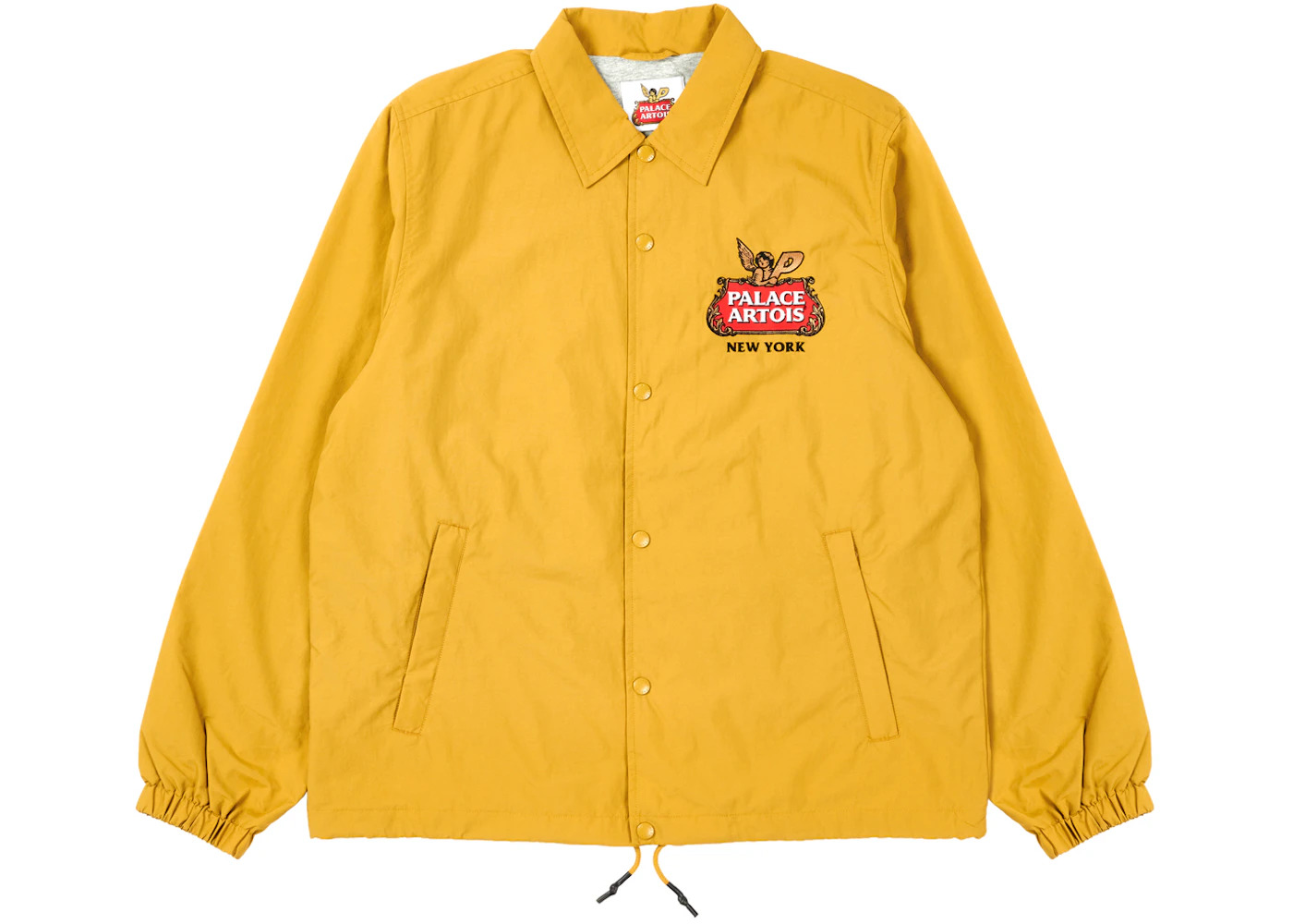 Palace x Stella Artois Coach Jacket Gold - 2