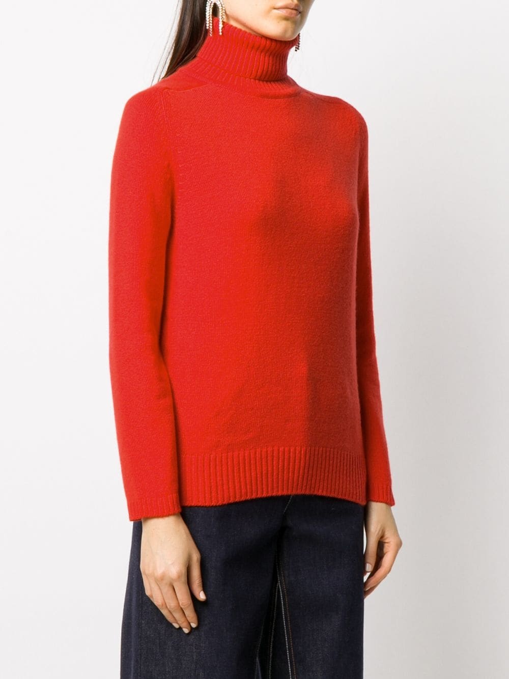 roll-neck cashmere jumper - 3