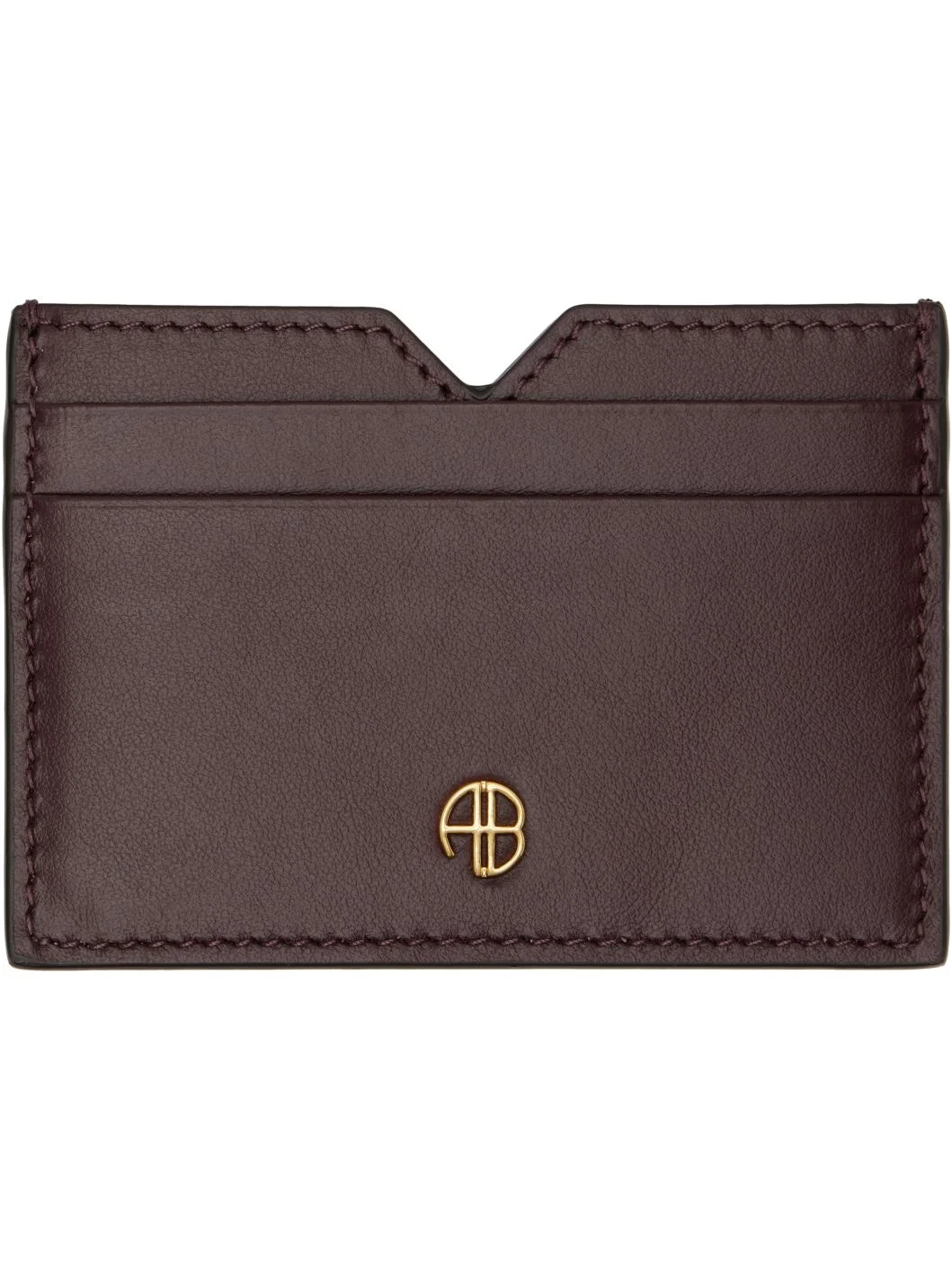 Burgundy Calli Card Holder - 1