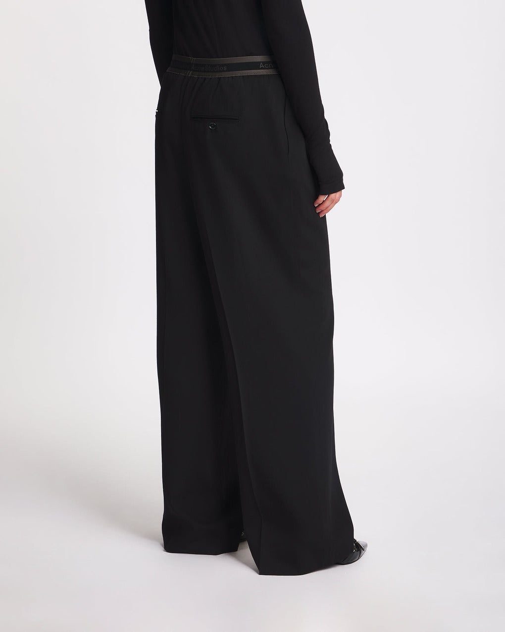 Trousers Logo Tape Black - 4