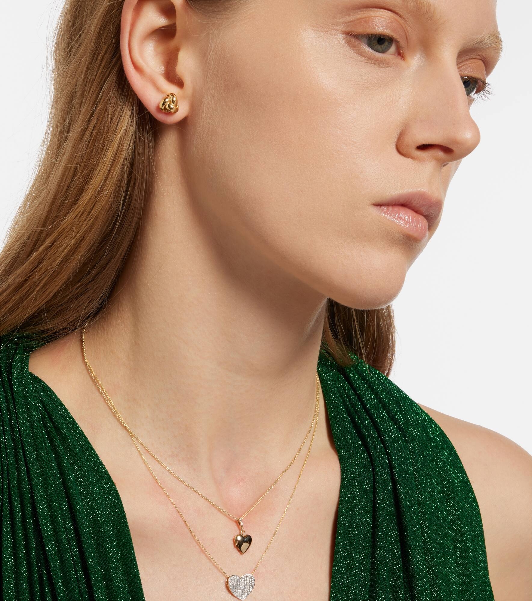 All My Heart 10kt yellow gold necklace with diamonds - 5