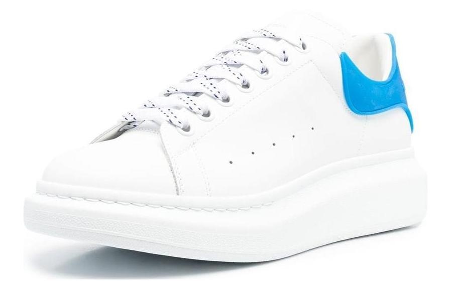 Alexander McQueen Oversized Sneaker 'White Electric Blue' 625156WHXMT8986 - 2