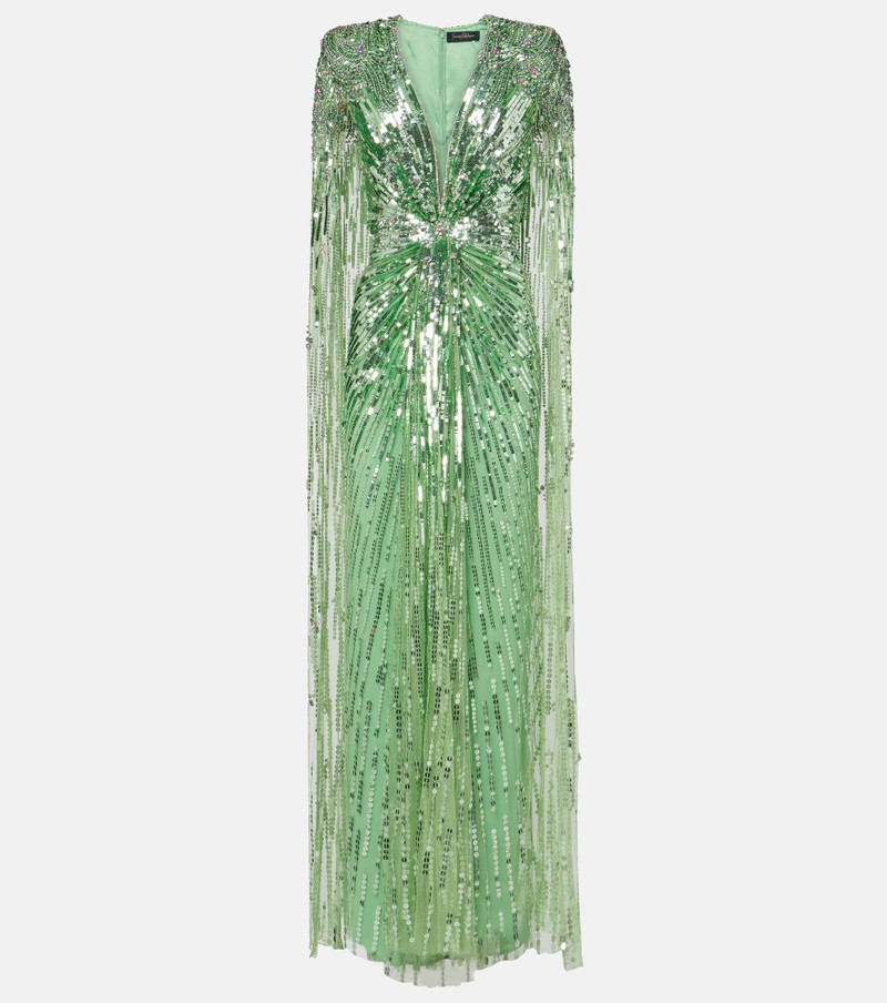 Gold Rush sequined gown 1