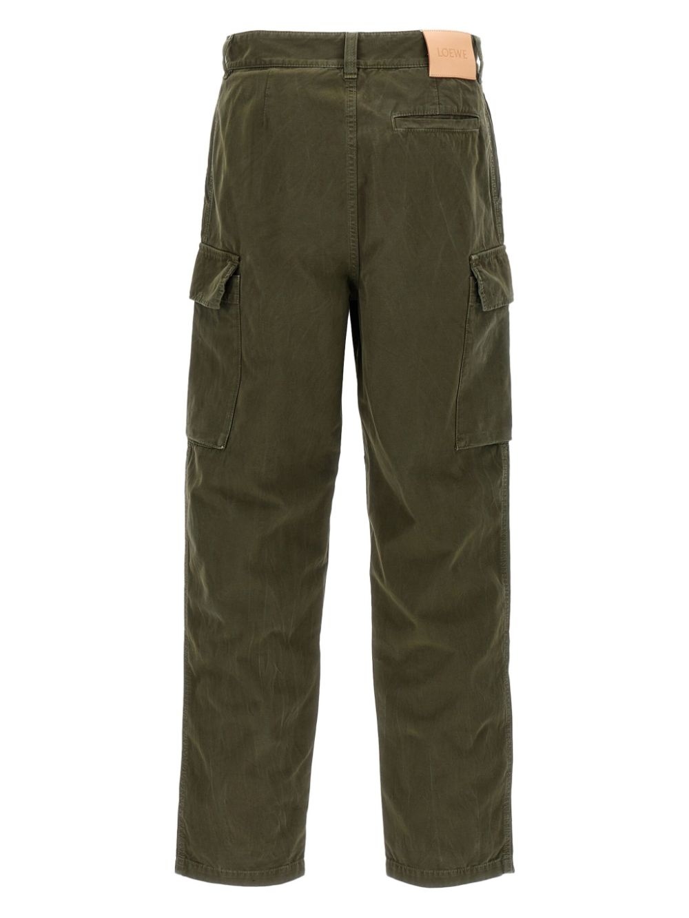 cotton cargo trousers - 2