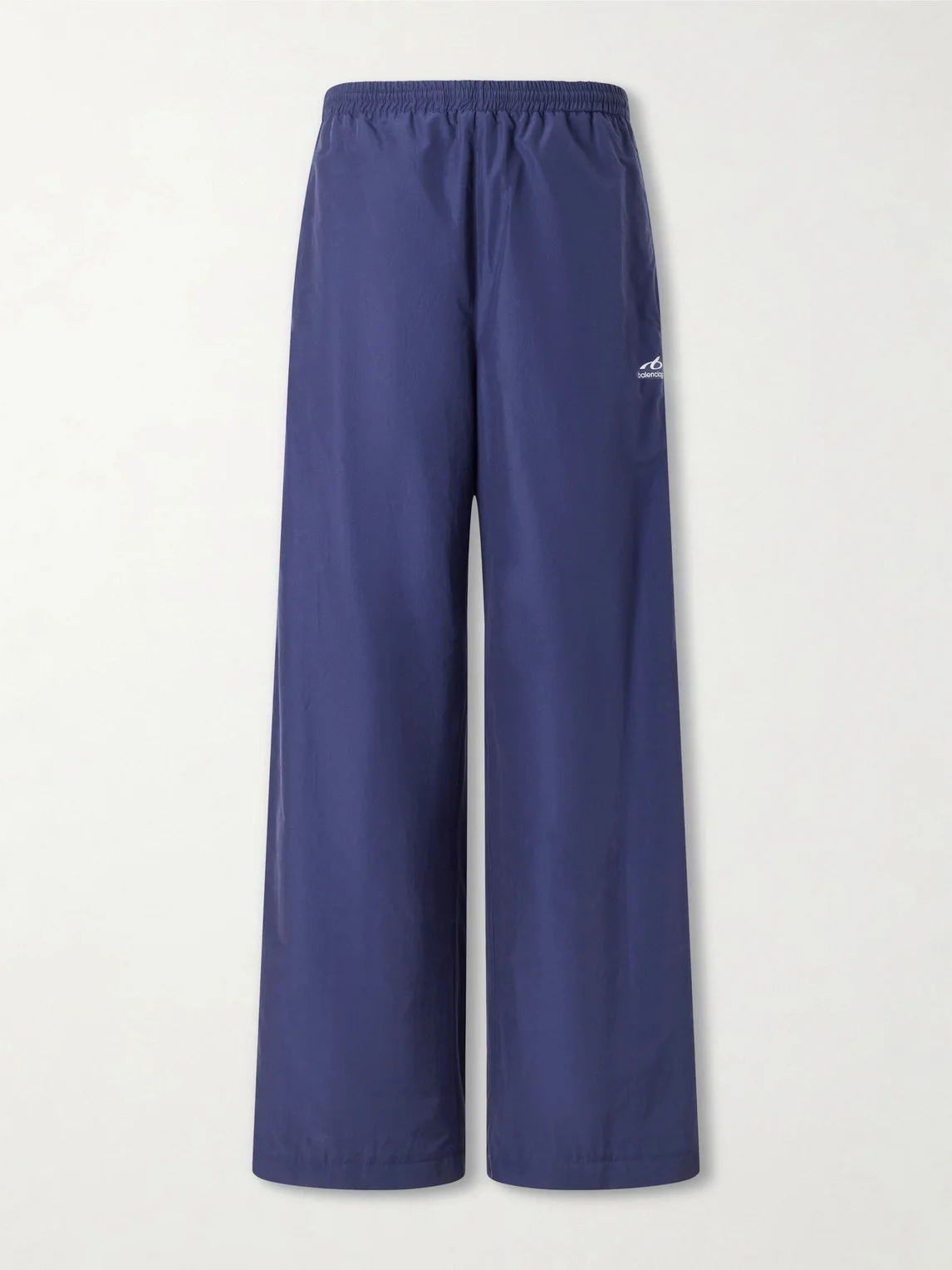 Wide-Leg Logo-Print Cotton-Blend Sweatpants - 1